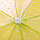 Зонтик для декора в горошек  маленький 43 см желтый, фото 5