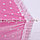 Зонтик для декора в горошек  маленький 43 см розовый, фото 7