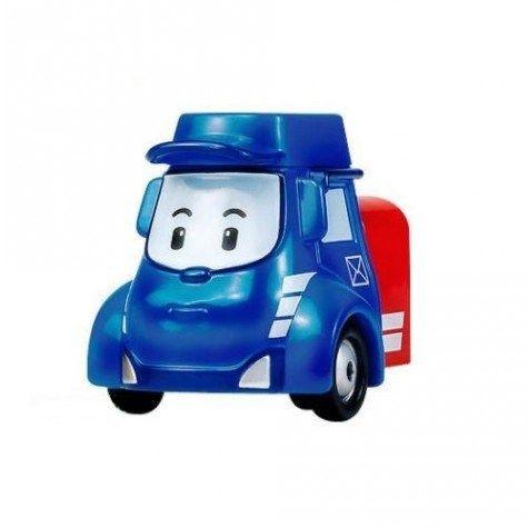 Почтальон Пости металлическая машинка 6 см Робокар Поли Robocar Poli 83178