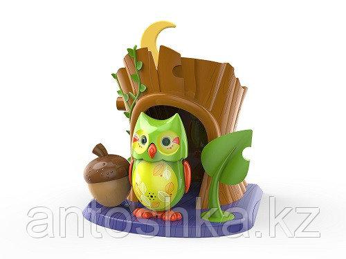 Digibirds поющие птички СОВА С ДОМИКОМ