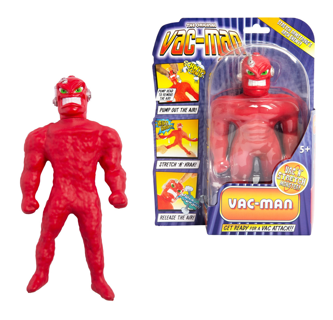 Stretch Тянущаяся фигурка Мини Вак-Мэн Стретч