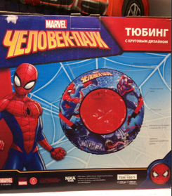 НИКА Игрушка Тюбинг с круговым дизайном MARVEL Человек-паук  TSM-100/1
