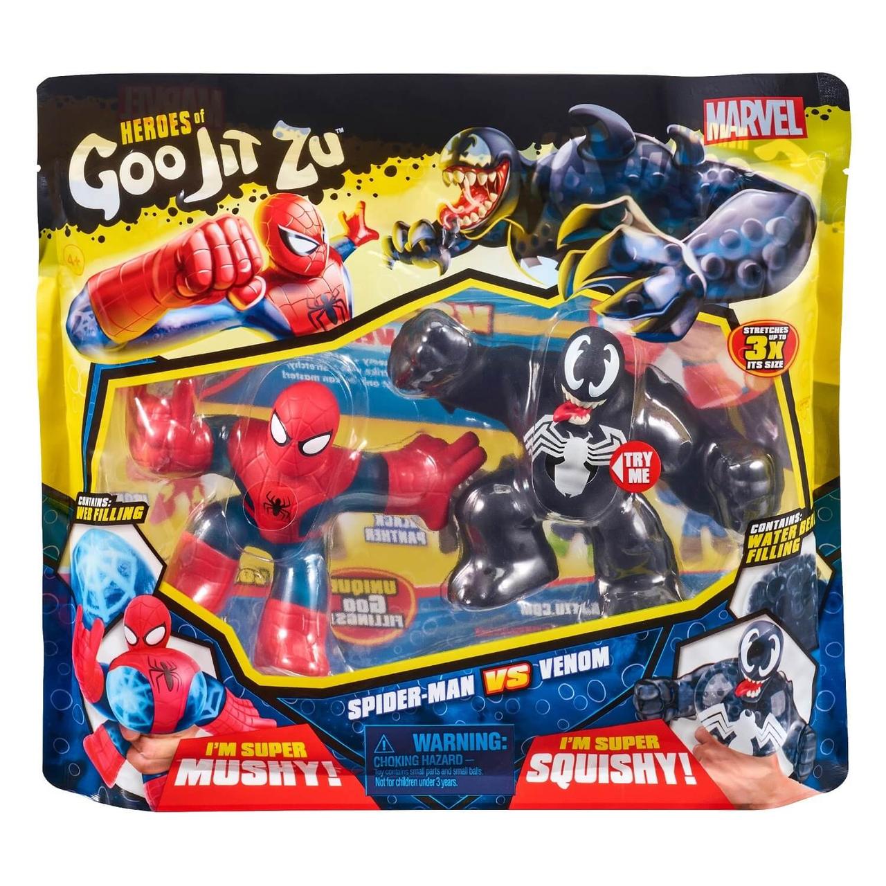 Гуджитсу Веном и человек Паук игровой набор GooJitZu Spider-man и Venom 38390