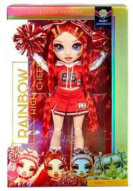 Кукла Рейнбоу Хай - Руби Андерсон - Черлидеры-Rainbow High Cheerleader Squad Ruby Anderson (красный)