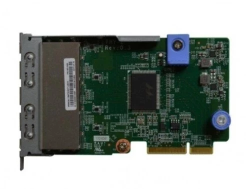 Сетевая карта Lenovo TCh ThinkSystem 1Gb 4-port RJ45 LOM 7ZT7A00545 - фото 1 - id-p96312668