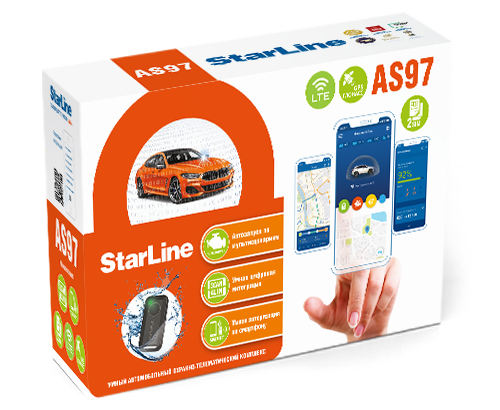 Автосигнализация StarLine AS97 LTE-GPS KZ