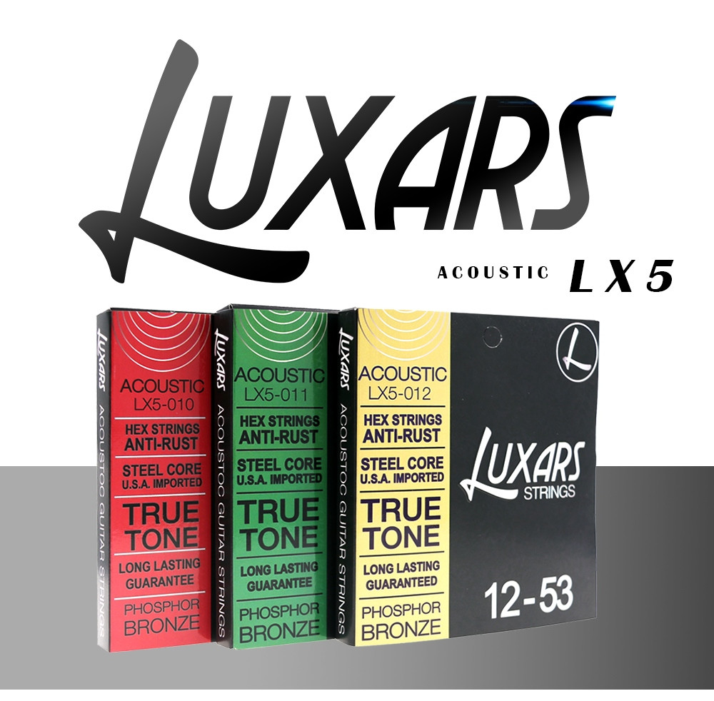 Струны для акустической гитары Luxars LX5-012 Phosphor bronze - фото 2 - id-p96314183