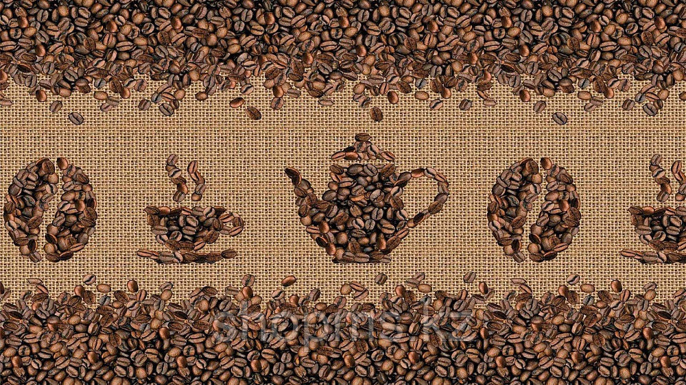 Фартук КронаПласт "Кофейные зерна"(433)  3*0,6м