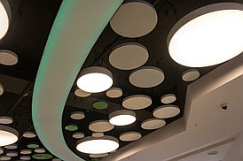 Дизайнерские подвесные потолки Runde+ Круги-острова