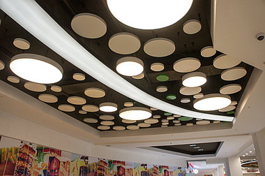 Дизайнерские подвесные потолки Runde+ Круги-острова, фото 2