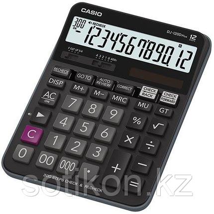 Калькулятор настольный CASIO DJ-120DPLUS-W-EP, фото 2