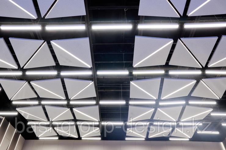 Дизайнерские подвесные потолки Triang+ разные формы потолочных панелей, фото 2