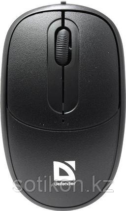 Мышь проводная Defender Datum MS-980 черный,3 кнопки,1000dpi, фото 2