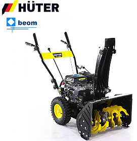 Снегоуборщик Huter SGC 4000E ( л.с.7 | кг 72кг | захват см 56 | Электростартер от сети 220В + Ручной | Бензин)