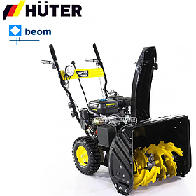 Снегоуборщик HUTER SGC 4800E ( л.с 7 | кг 73кг | захват см 56 | Электростартер от сети 220В + Ручной |Бензин)
