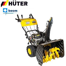 Снегоуборщик HUTER SGC 6000 ( л.с 8 | кг 102 кг | захват см 62 | Подогрев ручек | Фары | Бензин)