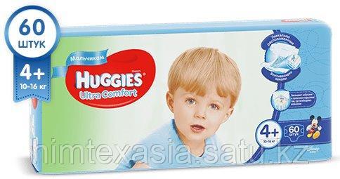 Huggies Ultra Comfort 4+ мальчик, 60шт - фото 1 - id-p96323584