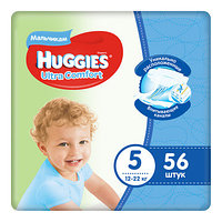 Huggies Ultra Comfort 5 мальчик, 56шт