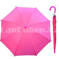 Зонт детский трость со свистком 60 сантиметров розовый