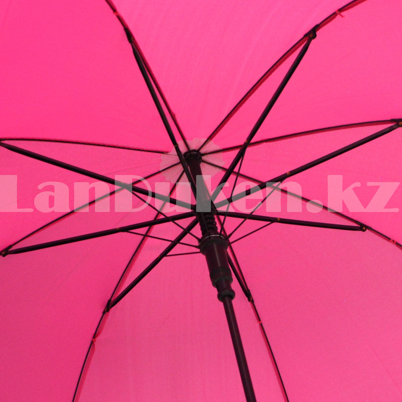 Зонт детский трость со свистком 60 сантиметров розовый - фото 6 - id-p96326354