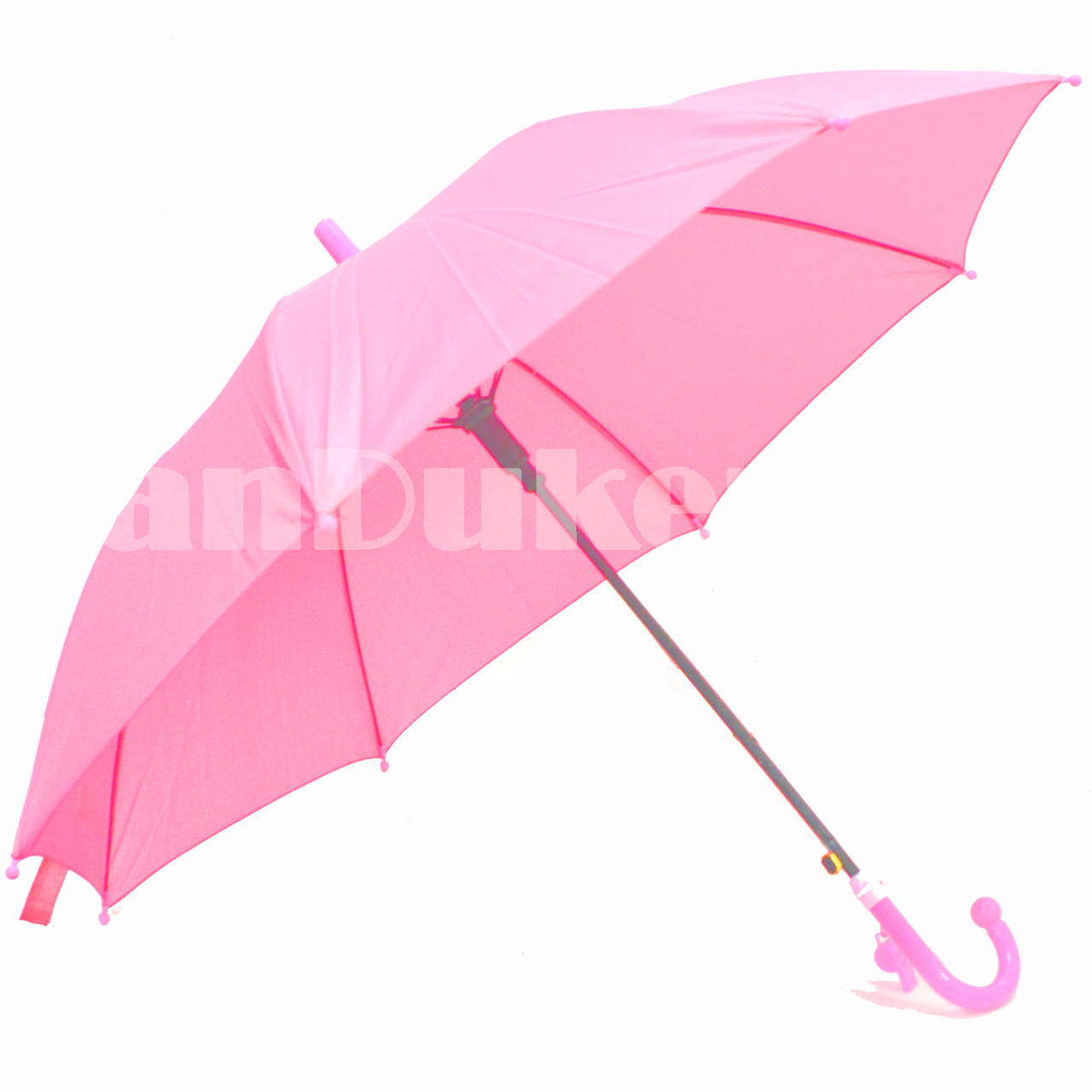 Зонт детский трость со свистком 60 сантиметров нежно розовый - фото 4 - id-p96326677