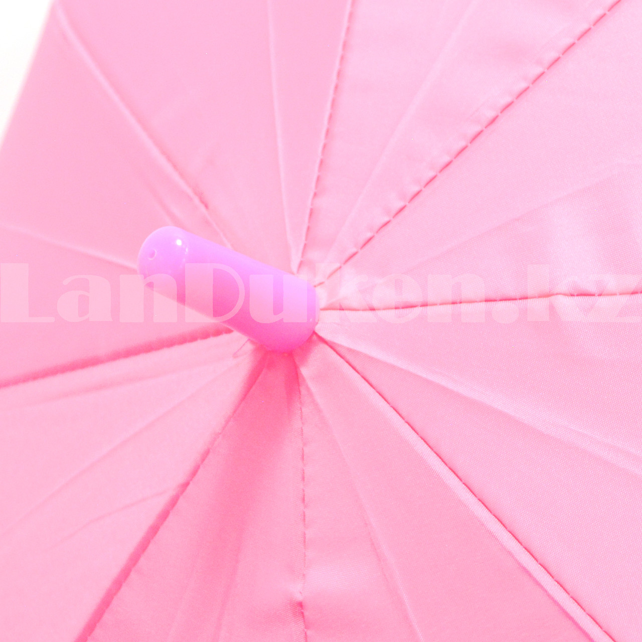 Зонт детский трость со свистком 60 сантиметров нежно розовый - фото 5 - id-p96326677