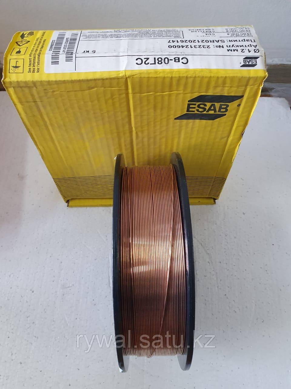 Сварочная Проволока ESAB Св-08Г2С 1,0 мм 5кг