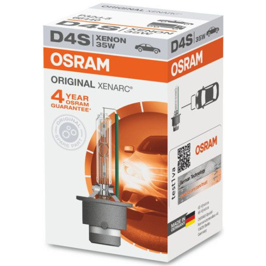 Лампа ксеноновая OSRAM D4S 35W P32d-5 Xenon Xenarc 4800K 42V