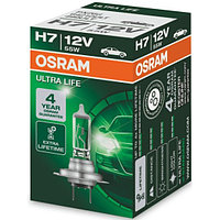 Лампа галогенная OSRAM H7 55W PX26d Ultra Life 12V