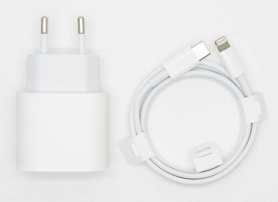 Быстрая Зарядка 20W Айфон Адаптер+Шнур USB-C Lightning iPhone 8/X/11/12/pro max