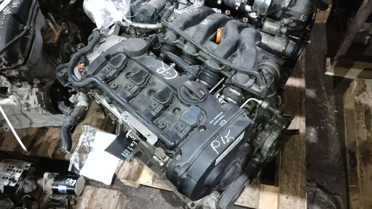 Двигатель контрактный BVY Volkswagen 2 л 150 л.с - фото 2 - id-p96329126