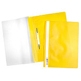 Папка-скоросшиватель пластиковая "Hatber", А4, 120/160мкм, прозрачный верх, цвета-ассорти, фото 5