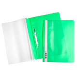 Папка-скоросшиватель пластиковая "Hatber", А4, 120/160мкм, прозрачный верх, цвета-ассорти, фото 8