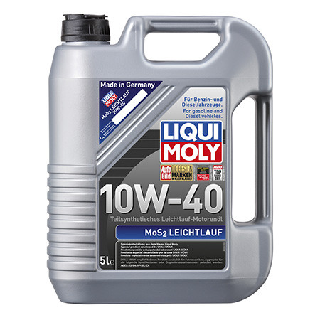Моторное масло LIQUI MOLY MoS2 Leichtlauf 10W-40 (5л)