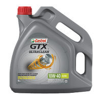 Моторное масло Castrol GTX ultraclean 10W-40 4л