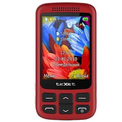 Мобильный телефон Texet TM-501 красный