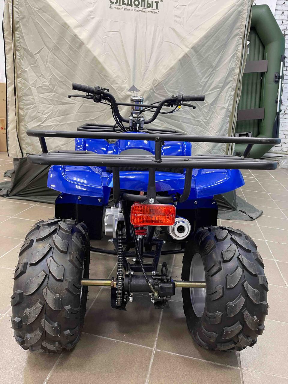 Квадроцикл детский ATV Vicoo 110cc арт. VAT1101 цвет: синий - фото 5 - id-p93156517