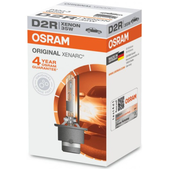 Лампа автомобильная OSRAM Xenon Xenarc D2R 35W P32d-3 4300K 85V 1шт
