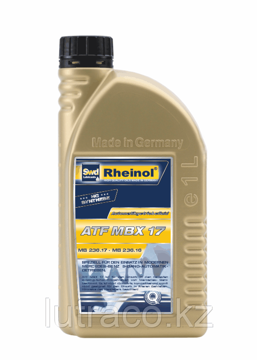 SwdRheinol ATF MBX 17 -Синтетическая жидкость (спецификации MB 236.16 , MB 236.17 ) 1 литр - фото 1 - id-p96337914