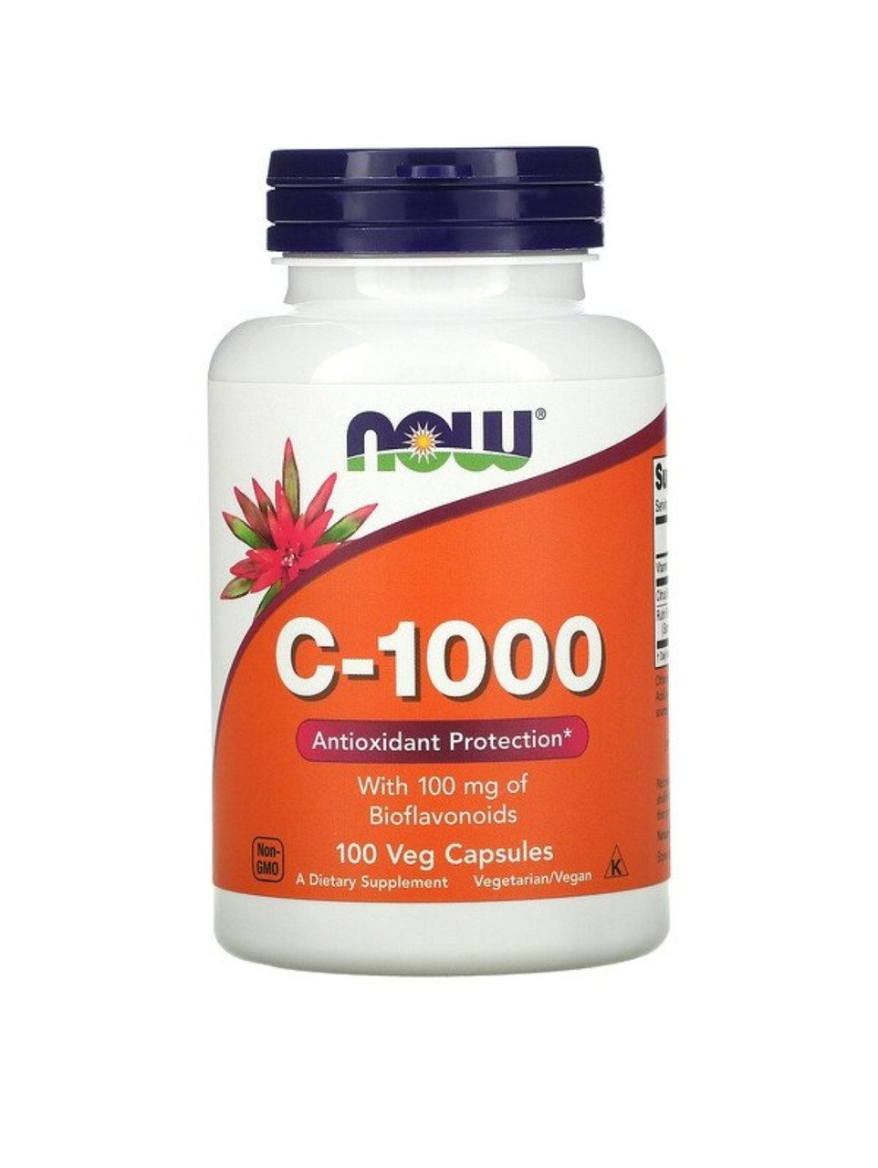 Now foods C-1000 с биофлавоноидами, 100 растительных капсул - фото 1 - id-p96342121