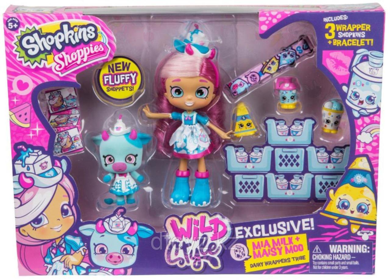 Игровой набор Shopkins Shoppies Wild Style Mia Milk+Maisy Moo 56955 - фото 1 - id-p96342109