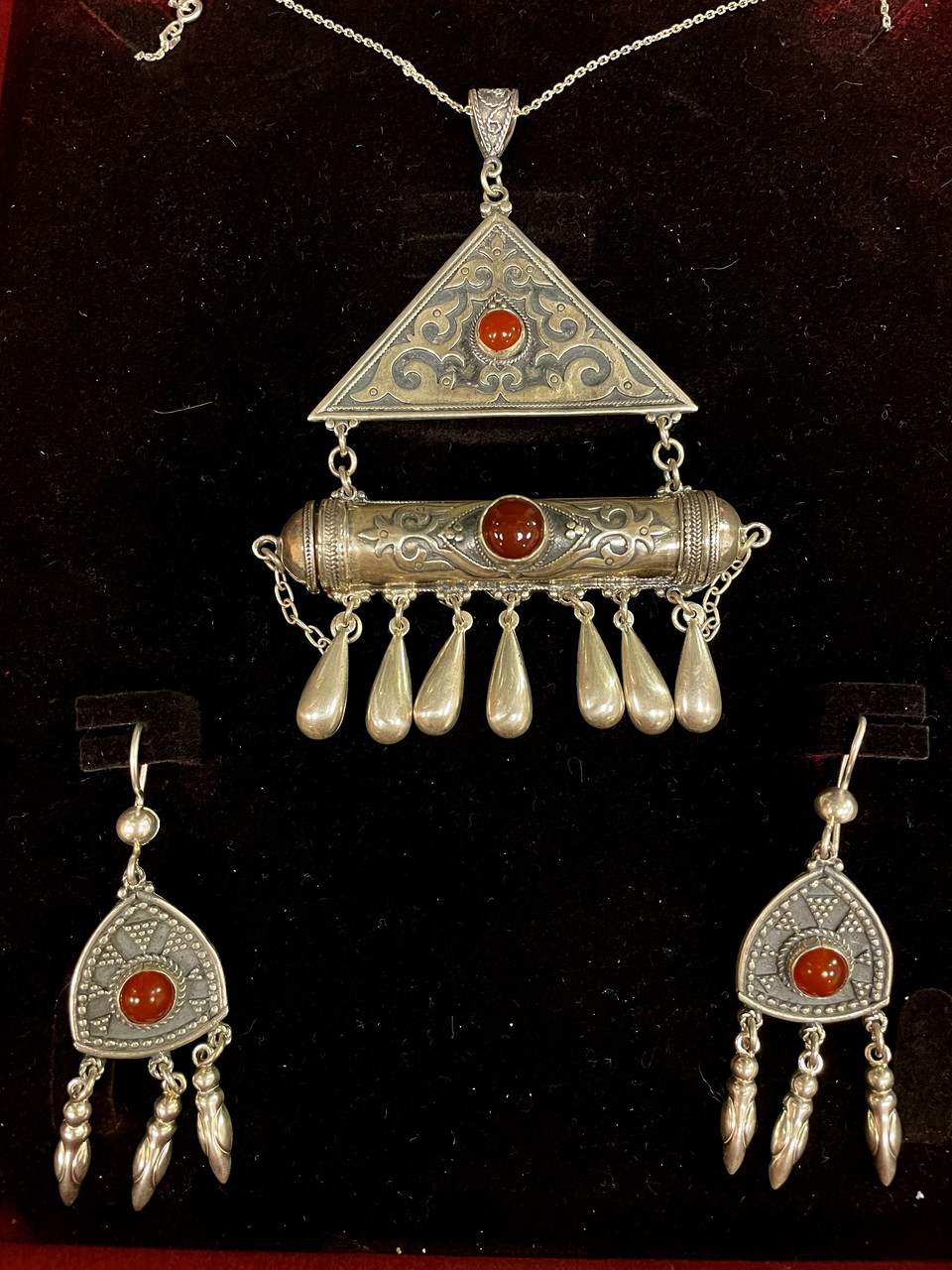Казахское национальное украшение из серебра - фото 1 - id-p96342878