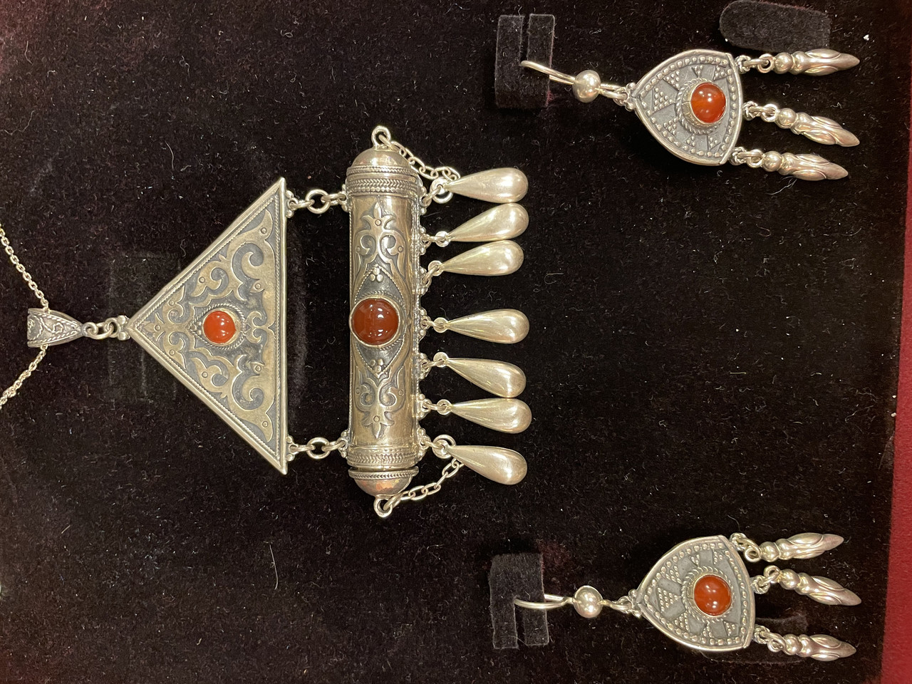 Казахское национальное украшение из серебра - фото 2 - id-p96342878