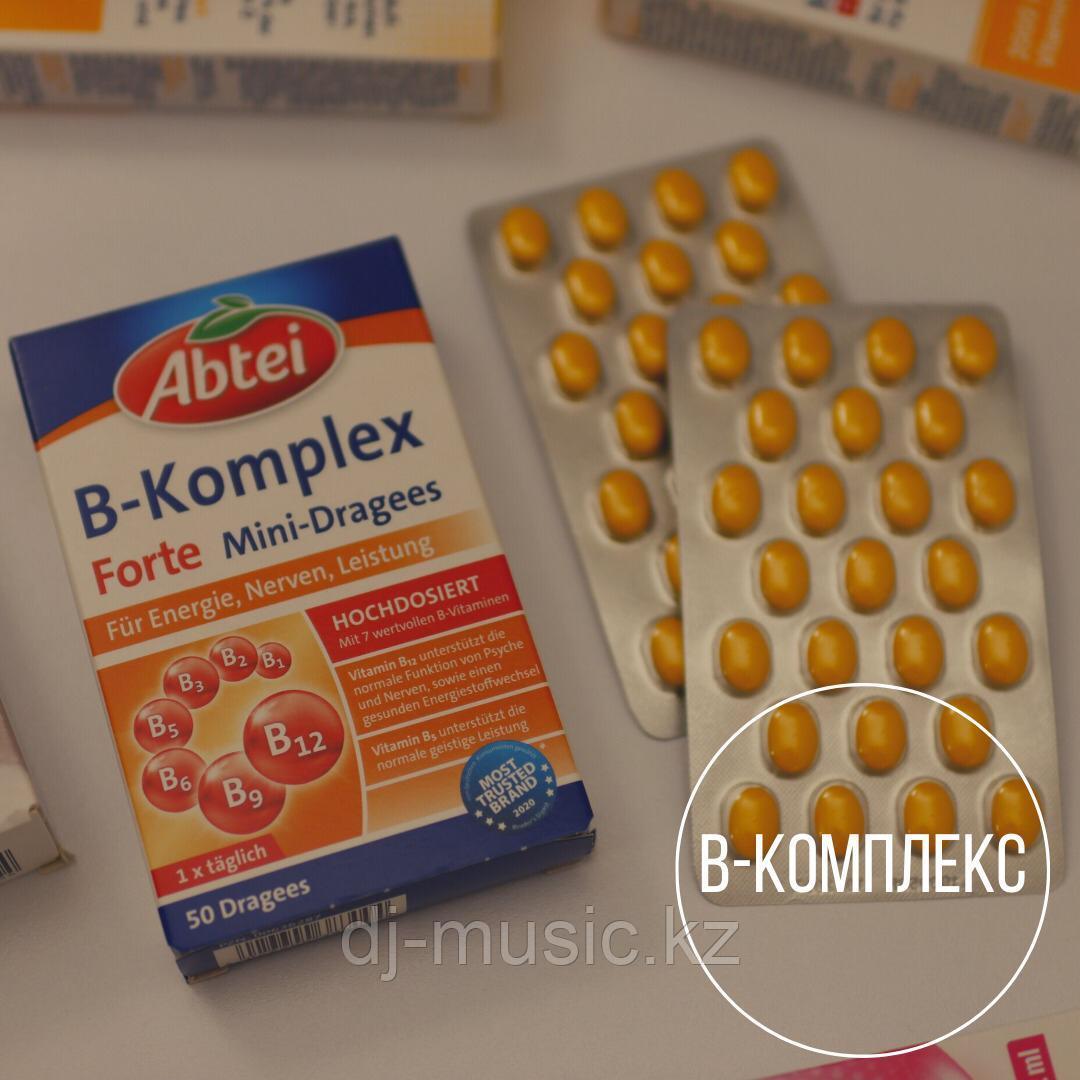 Комплекс витамина B (высокая дозировка), производитель ABTEI OP Pharma GmbH, Германия