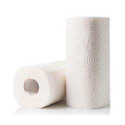Бумажные полотенца в рулоне двухслойные Премиум 100% целлюлоза