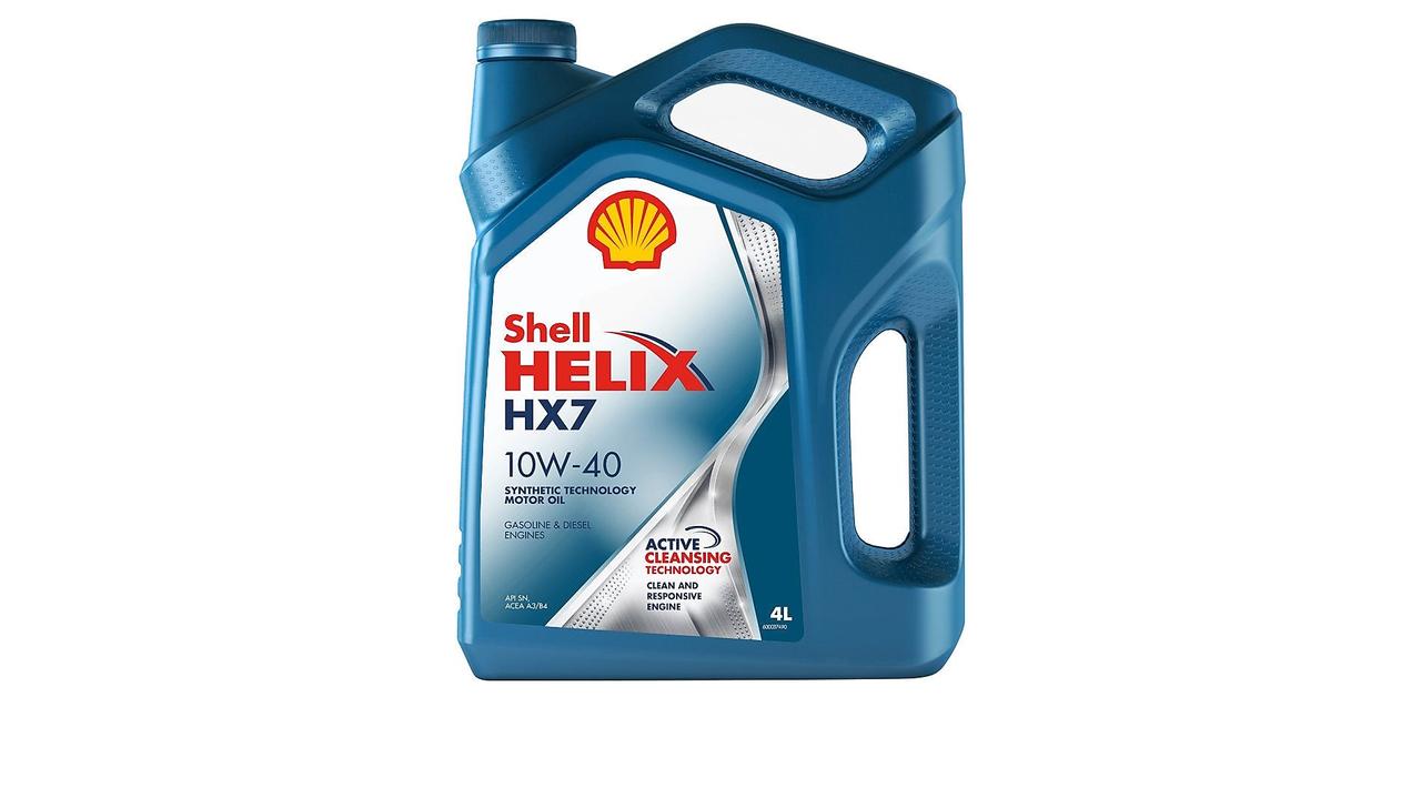 SHELL Helix HX7 10W-40 4 л