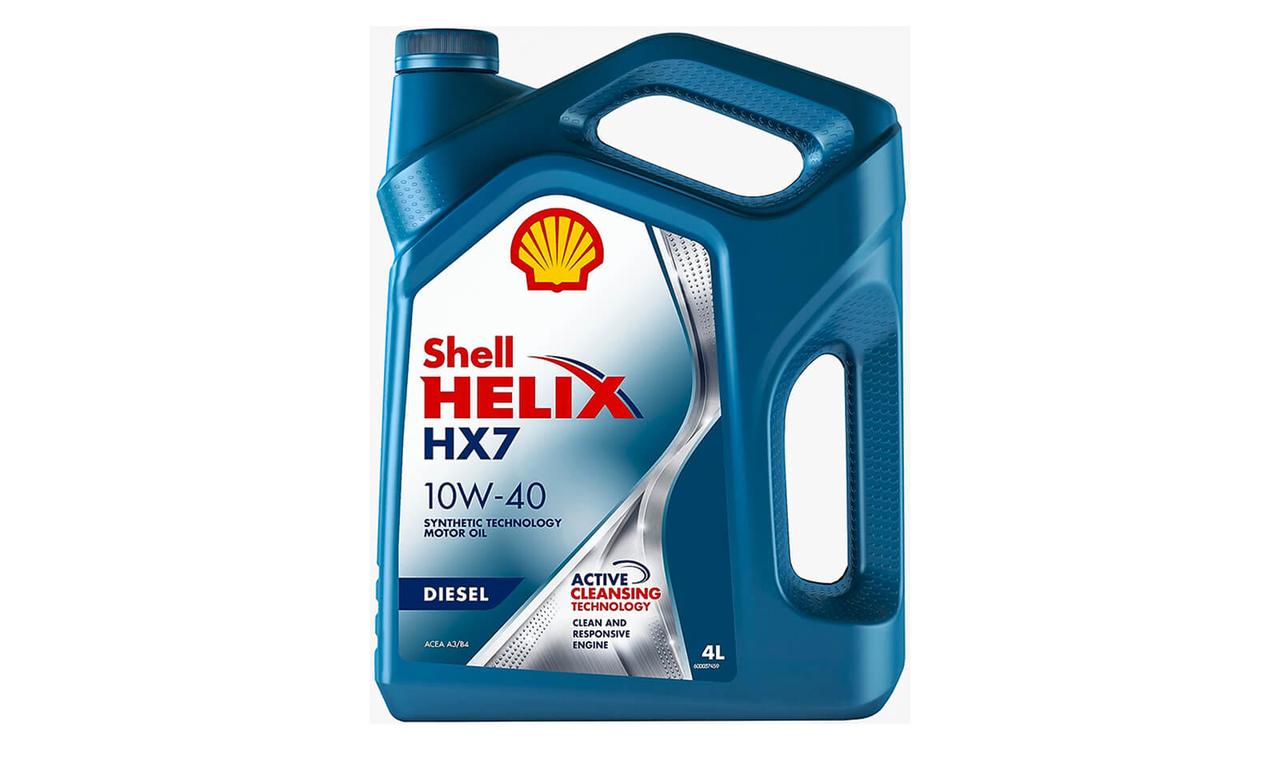 Моторное масло SHELL Helix HX7 Diesel 10W-40 4 л