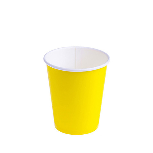 Бумажный стакан "SUNFLOWER" Желтый 350мл (12 OZ / D90) (50/1000)