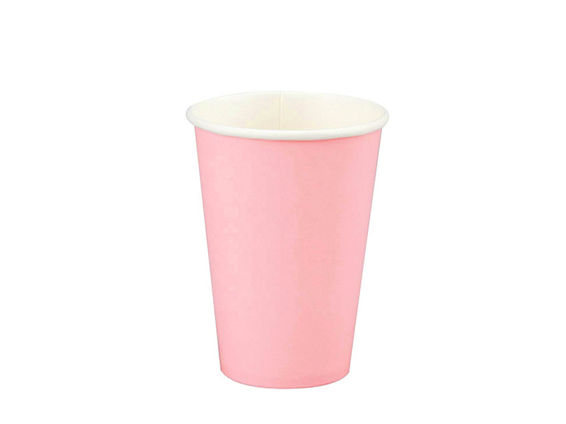 Бумажный стакан "FLAMINGO" Розовый 350мл (12 OZ / D90) (50/1000)