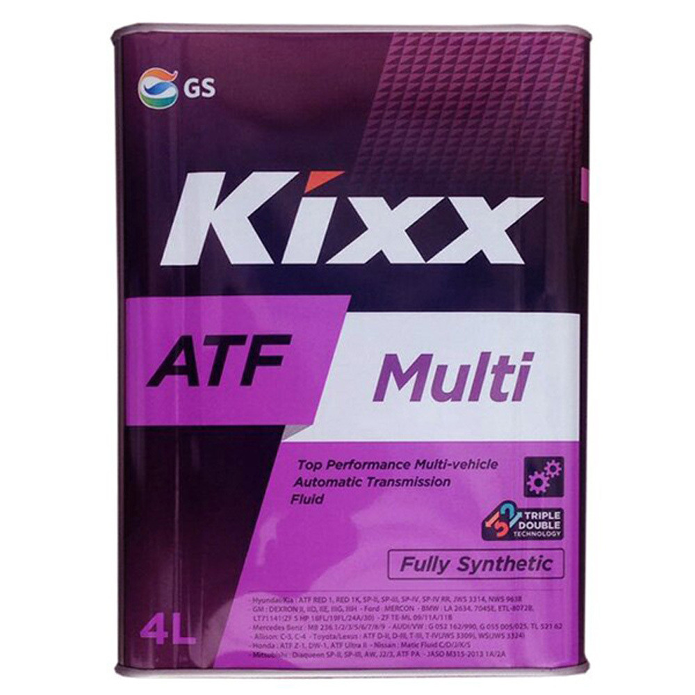 Трансмиссионное масло Kixx ATF Multi 4л - фото 1 - id-p96351399